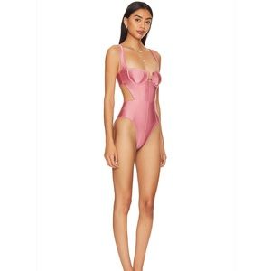 Tularosa Aura One Piece in Rose, Size: M